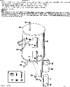 Replacement Parts Diagram and Parts List for 183320980  Kenmore Water Heater