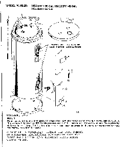 Replacement Parts Diagram and Parts List for 183320811  Kenmore Water Heater