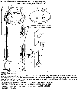 Part Location Diagram of 009015-19 Maytag Jacket base