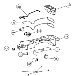 Part Location Diagram of WR09X28646 GE Defrost Control Board