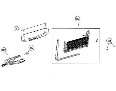Part Location Diagram of 0060402575HAR Haier Defr cable