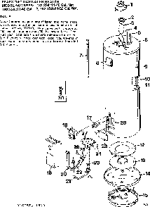 Replacement Parts Diagram and Parts List for 183334111  Kenmore Water Heater