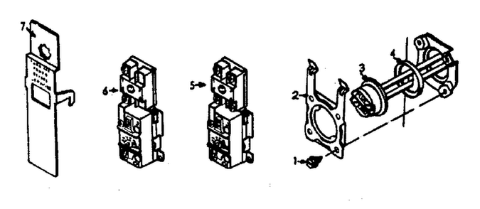 Controls Diagram and Parts List for 183321371  Kenmore Water Heater