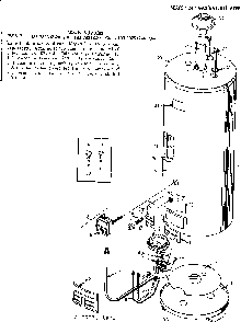 Replacement Parts Diagram and Parts List for 183332332  Kenmore Water Heater