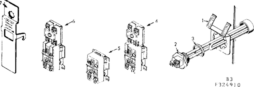 Controls Diagram and Parts List for 183324910  Kenmore Water Heater