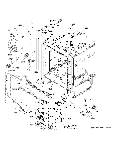 Body parts Diagram and Parts List for QDP555SBN2TS  Haier Dishwasher