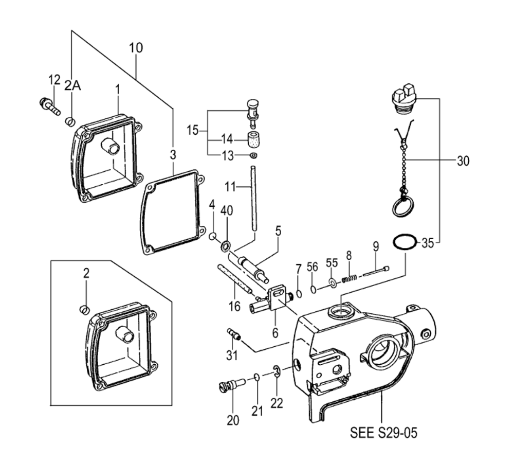 Page 2 Diagram and Parts List for CG-PS  Hitachi Saw