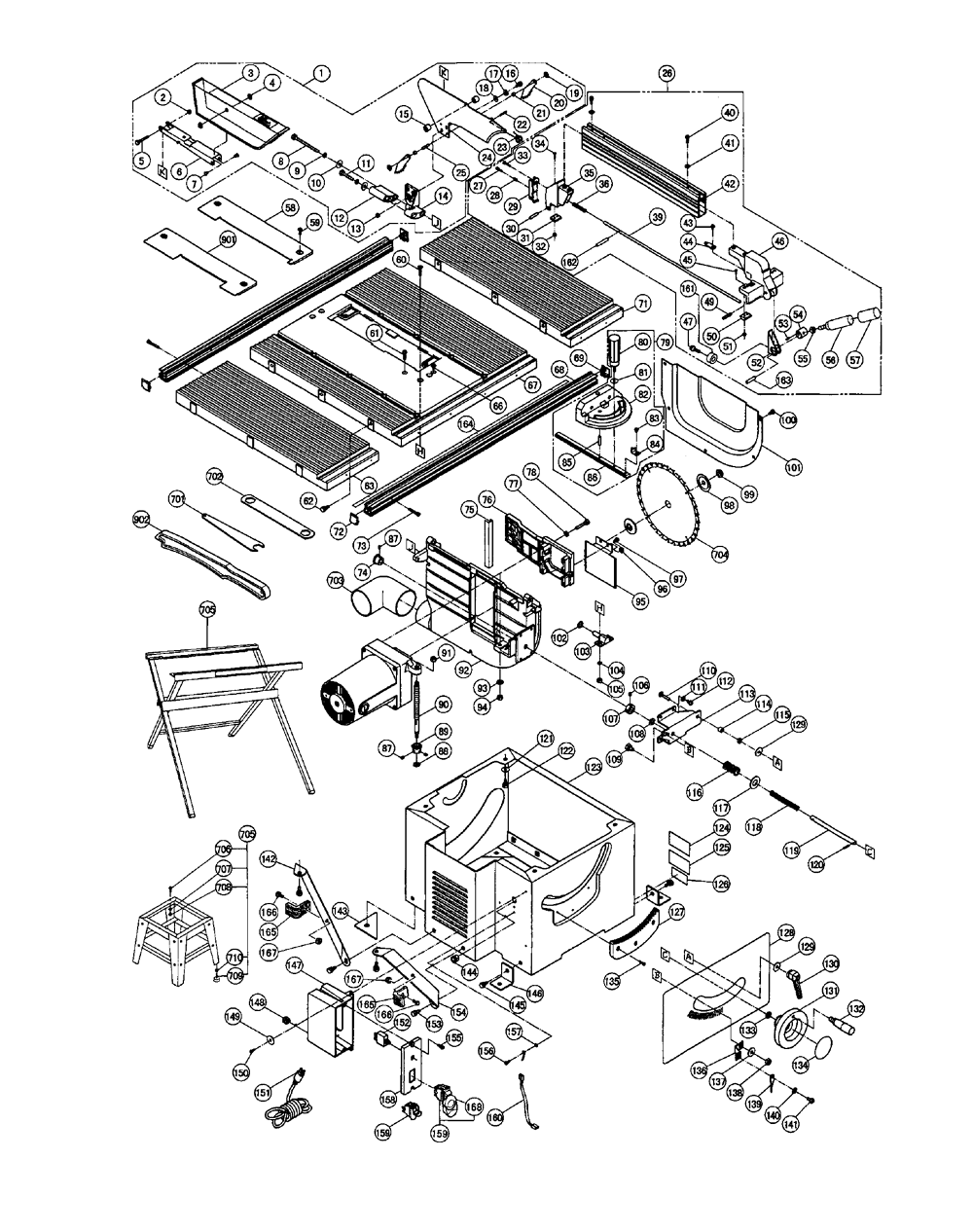 Page 2 Diagram and Parts List for C10RA2E3  Hitachi Hammer Drill