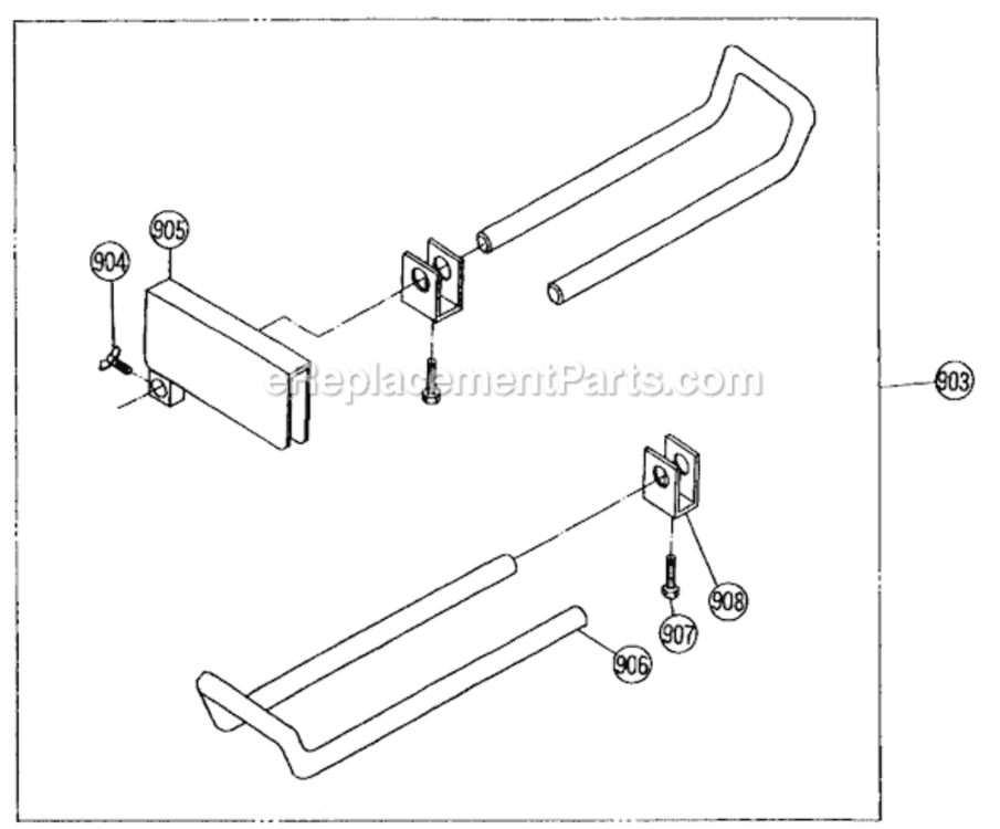 Page C Diagram and Parts List for C10FCA  Hitachi Miter Saw