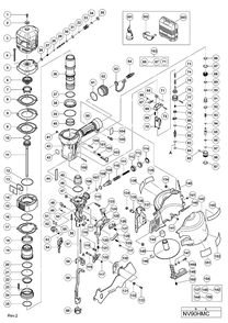 Part Location Diagram of 883759 Hitachi Trigger Spring