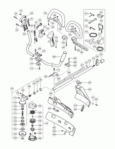 Page 1 Diagram and Parts List for CG27EASPSL  Hitachi Trimmer
