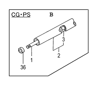 Page 1 Diagram and Parts List for CG-PS  Hitachi Saw