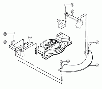Page 2 Diagram and Parts List for C8FS  Hitachi Saw