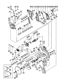 Page 1 Diagram and Parts List for C10FSBP4  Hitachi Saw