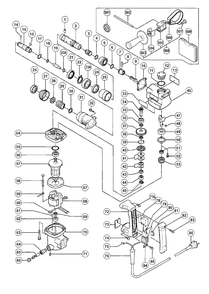 Page 1 Diagram and Parts List for DH25PA  Hitachi Hammer Drill