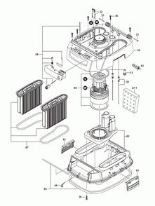 Page 2 Diagram and Parts List for RP350YDH  Hitachi Leaf Blower / Vacuum