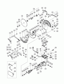 Page 2 Diagram and Parts List for C12FCHE2  Hitachi Hammer Drill