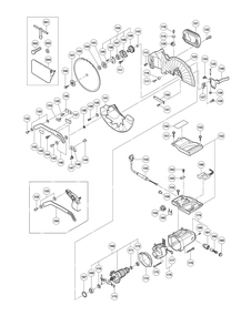 Page 1 Diagram and Parts List for C10FCHE2  Hitachi Saw