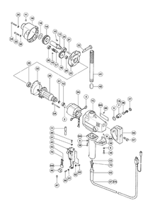 Part Location Diagram of 950265 Hitachi Drill Chuck 16e