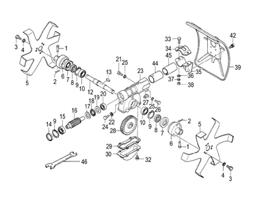 Page 1 Diagram and Parts List for CG-MC  Hitachi Trimmer