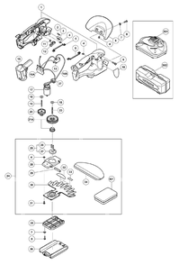 Page 1 Diagram and Parts List for CG10DL  Hitachi Nibbler & Shears
