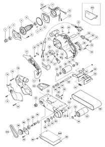 Part Location Diagram of 330690 Metabo HPT Belt
