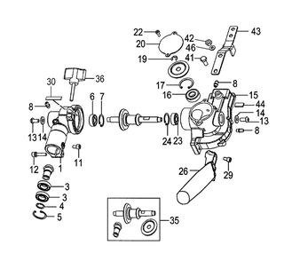 Page 2 Diagram and Parts List for CG-HT  Hitachi Trimmer