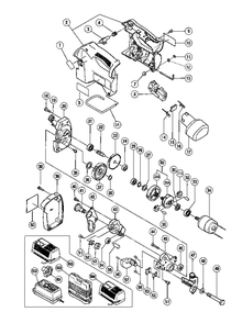 Part Location Diagram of 318-447 Hitachi Idle Gear Set (2 Pcs.)