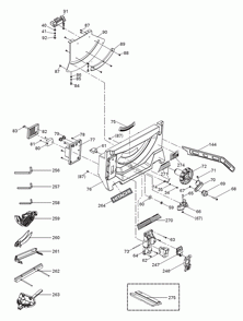 Page 1 Diagram and Parts List for C10RJ  Hitachi Saw
