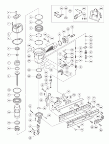 Part Location Diagram of 889225 Metabo HPT Trigger Valve Bushing