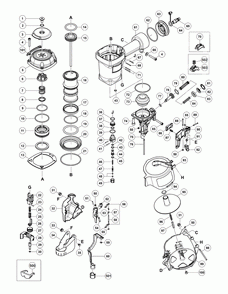 Part Location Diagram of 888476 Metabo HPT URETHANE RETAINER