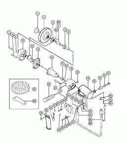 Page 1 Diagram and Parts List for SP13  Hitachi Sander Polisher