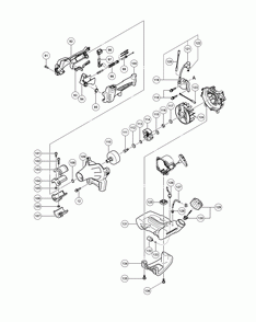 Page 3 Diagram and Parts List for CG27EASPSL  Hitachi Trimmer