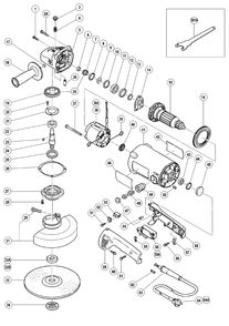 Part Location Diagram of 333713 Hitachi Tapping Screw (W/Flange) D5x30 (Black)