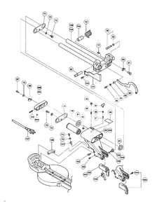 Page 2 Diagram and Parts List for C10FSBP4  Hitachi Saw