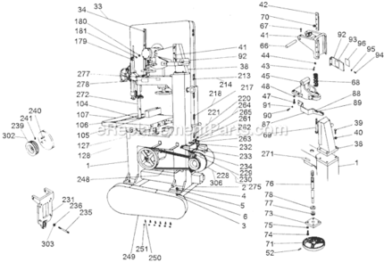 Part Location Diagram of 949455Z Hitachi Spring Lock Washer