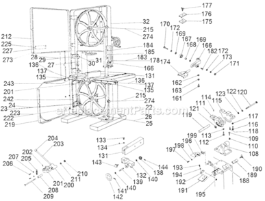 Part Location Diagram of 949454Z Hitachi Spring Lock Washer