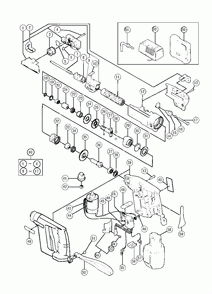 Part Location Diagram of 312417 Hitachi Spring (A)
