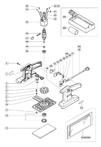 Page 1 Diagram and Parts List for FS10SB  Hitachi Sander Polisher