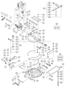 Part Location Diagram of 302532 Metabo HPT VISE PLATE