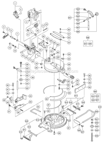 Part Location Diagram of 318967 Metabo HPT VISE SHAFT