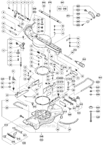 Part Location Diagram of 321330 Metabo HPT SET PIN (A)