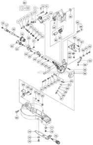 Part Location Diagram of 323680 Metabo HPT Side Handle