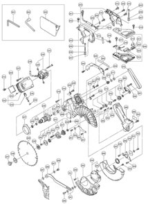 Part Location Diagram of 324967 Metabo HPT PROTECTIVE COVER (B)