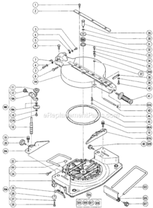 Part Location Diagram of 319974 Metabo HPT VISE PLATE SET
