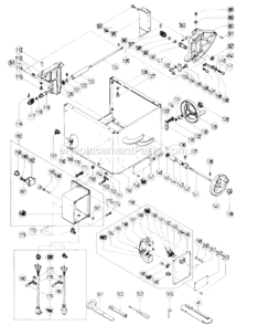 Part Location Diagram of 966-803 Hitachi Nylon Clip