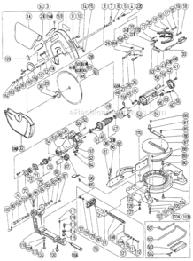 Part Location Diagram of 968247 Metabo HPT HEX. SOCKET SET SCREW M6X10