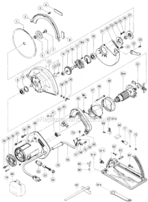 Part Location Diagram of 957-064 Hitachi Washer (B)