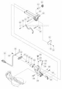 Part Location Diagram of 500-455Z Hitachi Cord