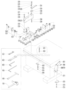 Part Location Diagram of 949-848 Hitachi Hex Socket Hd. Bolt M10X3O